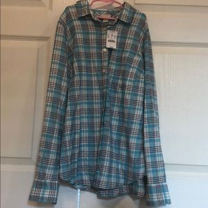 Size small J Crew flannel